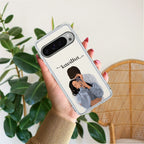 Captured Love Customize Transparent Silicon Case For Google Pixel 8 Pro 5G