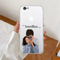 Captured Love Customize Transparent Silicon Case For iPhone 7 / iPhone 8 / iPhone Se 2020