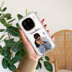 Captured Love Customize Transparent Silicon Case For iQOO - ShopOnCliQ