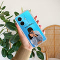 Captured Love Customize Transparent Silicon Case For Vivo T1 44W