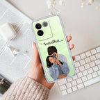 Captured Love Customize Transparent Silicon Case For iQOO Z7 Pro 5G