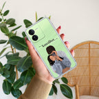 Captured Love Customize Transparent Silicon Case For iQOO Z9 5G