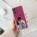 Captured Love Customize Anti Yellow Case For Motorola G85 5G