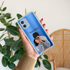 Captured Love Customize Anti Yellow Case For Motorola G54 5G