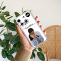 Captured Love Customize Transparent Silicon Case For Nothing Phone 3