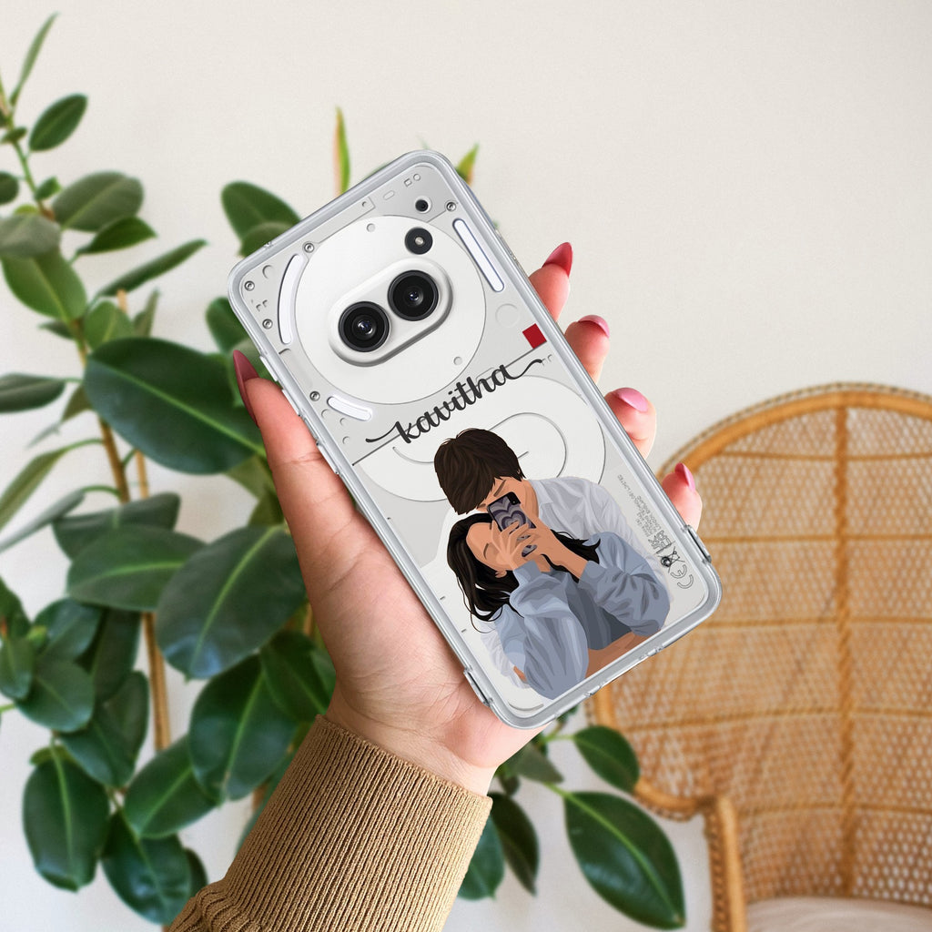 Captured Love Customize Anti Yellow Case For Nothing Phone 2a 5G