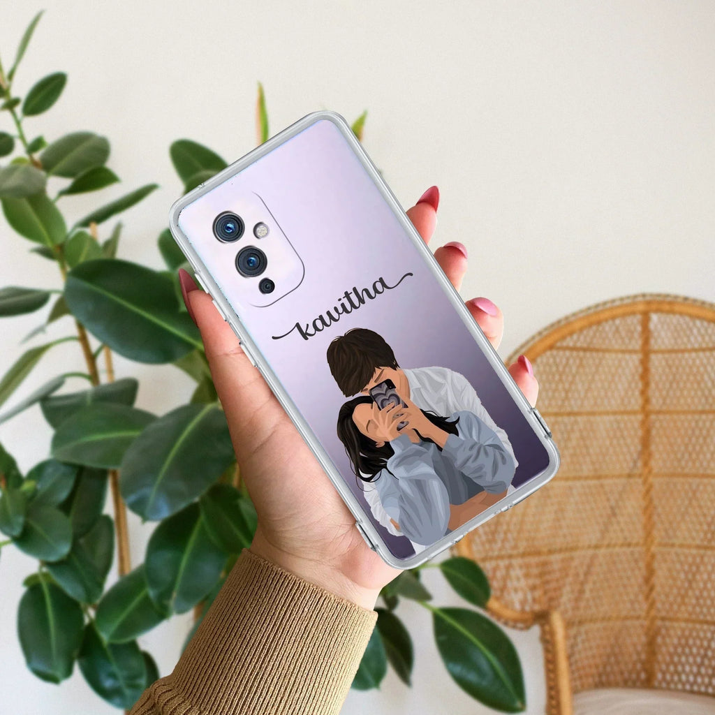 Captured Love Customize Anti Yellow Case For OnePlus 9