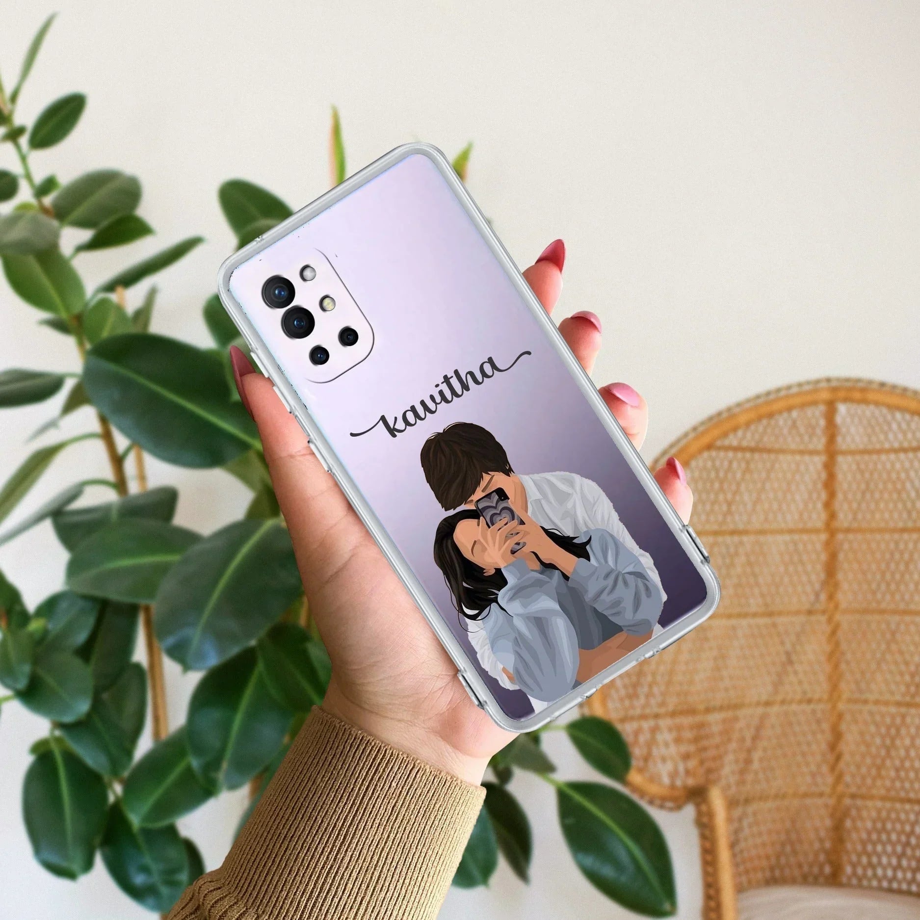 Captured Love Customize Transparent Silicon Case For OnePlus - ShopOnCliQ