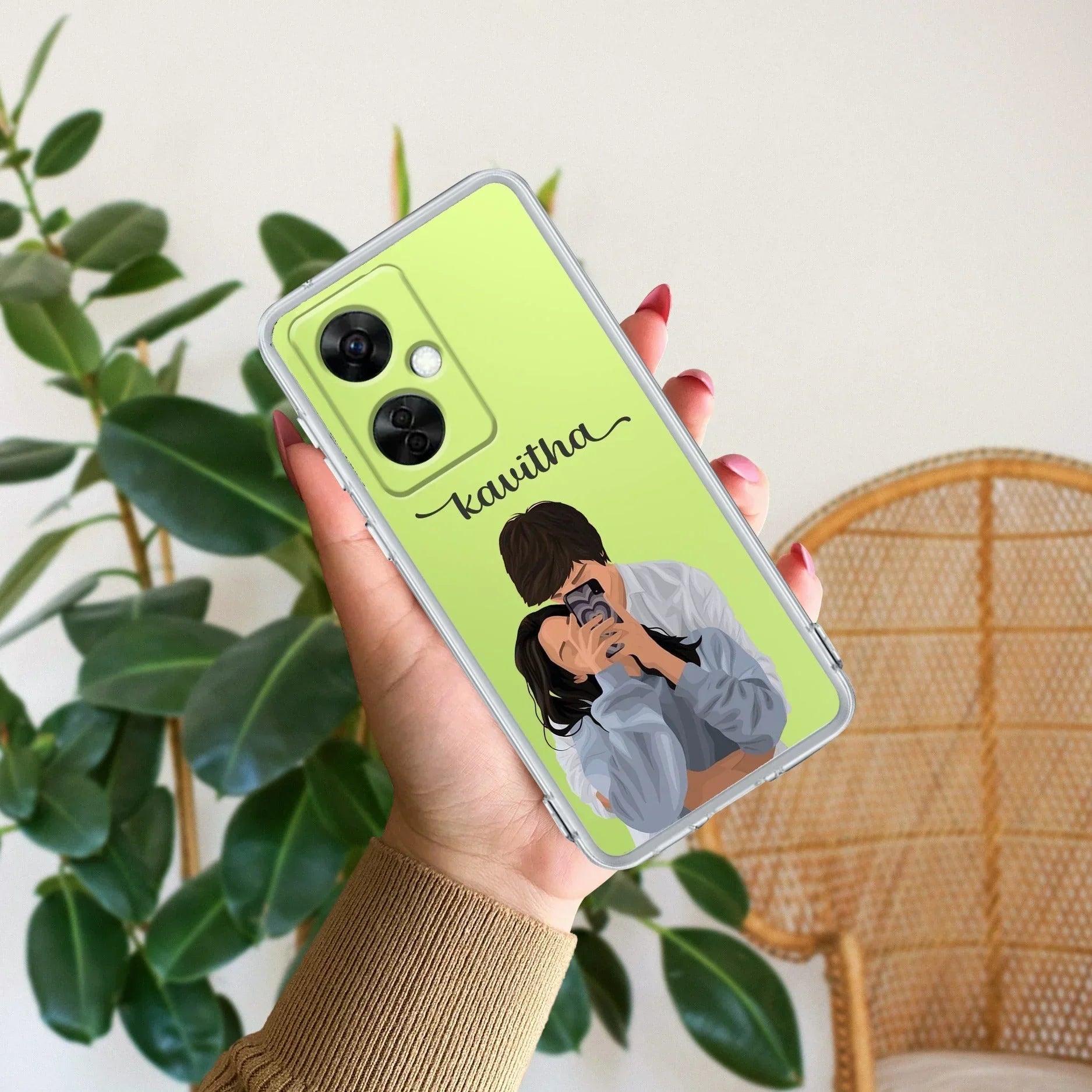 Captured Love Customize Transparent Silicon Case For OnePlus - ShopOnCliQ