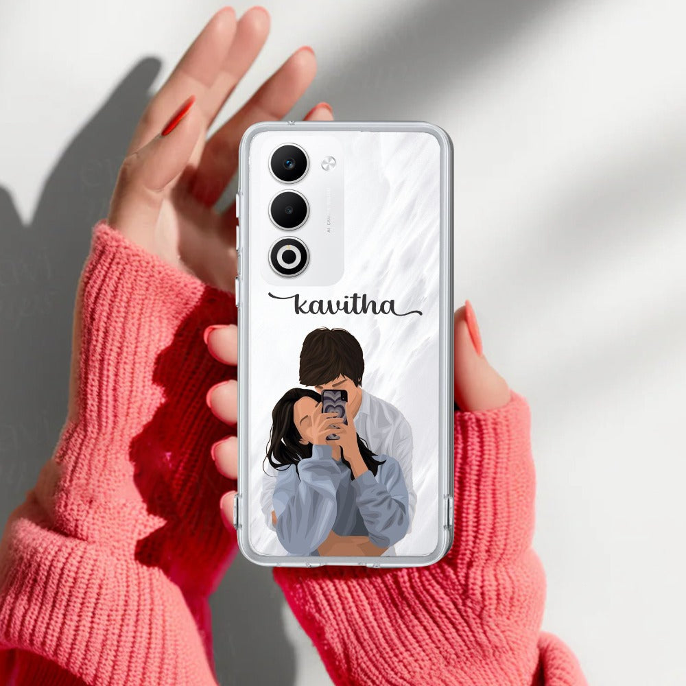 Captured Love Customize Transparent Silicon Case For Oppo