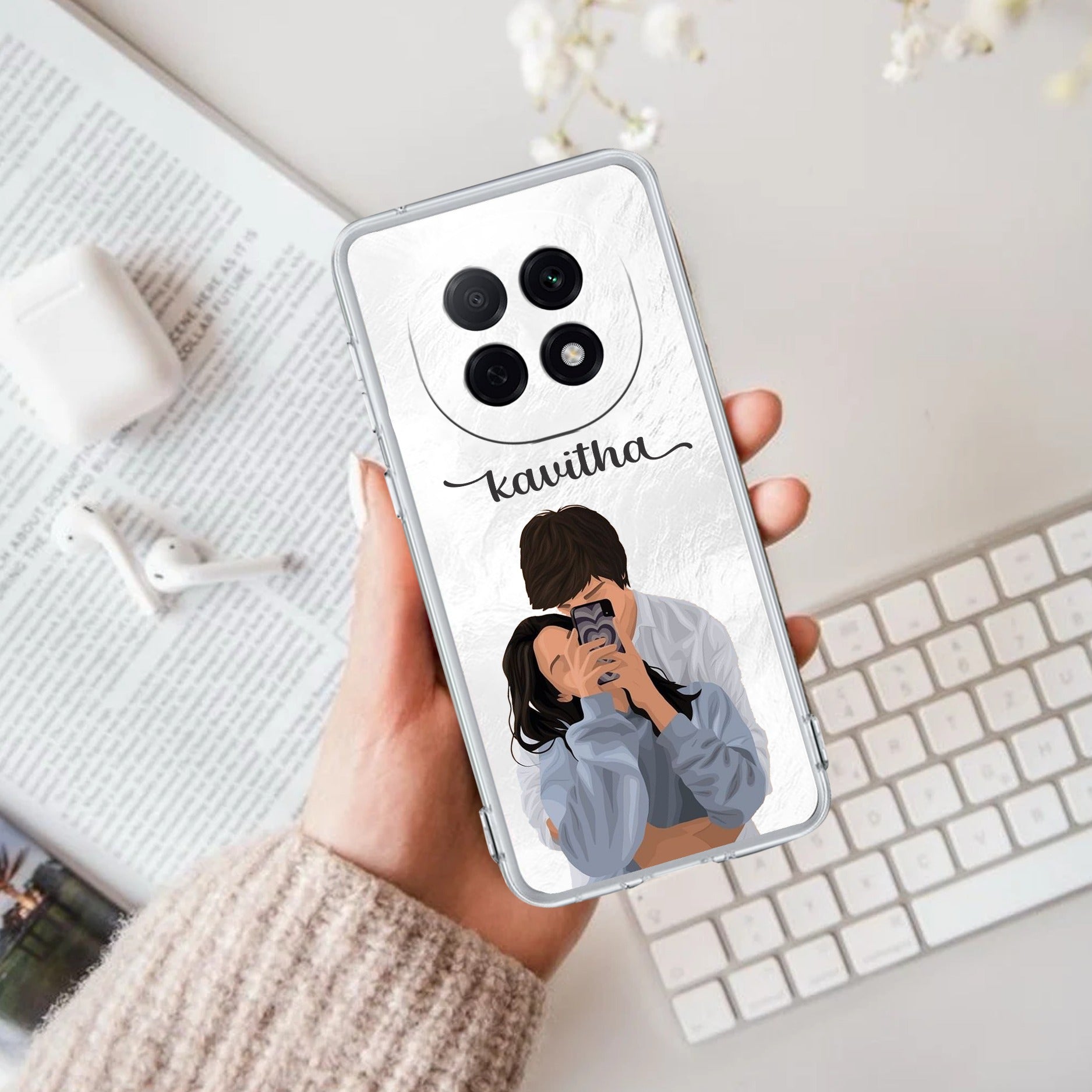 Captured Love Customize Anti Yellow Case For Oppo F29 Pro 5G