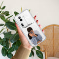 Captured Love Customize Transparent Silicon Case For Oppo Reno 11 Pro 5G