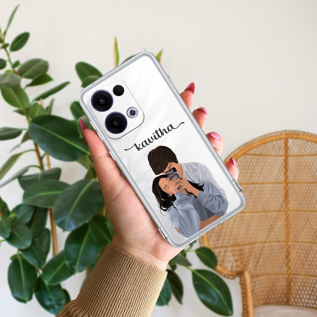 Captured Love Customize Anti Yellow Case For Oppo Reno 13 5G