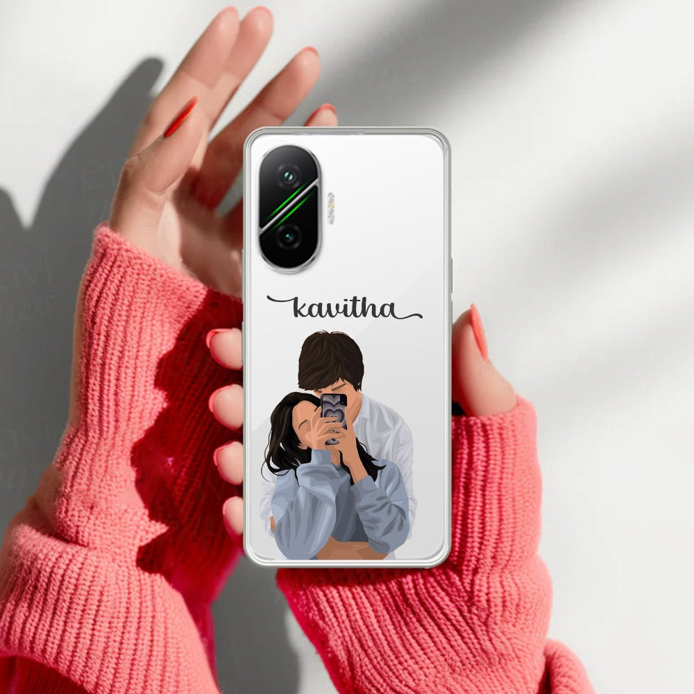 Captured Love Customize Transparent Silicon Case For Poco