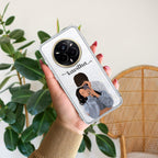 Captured Love Customize Transparent Silicon Case For Realme 15 Pro 5G