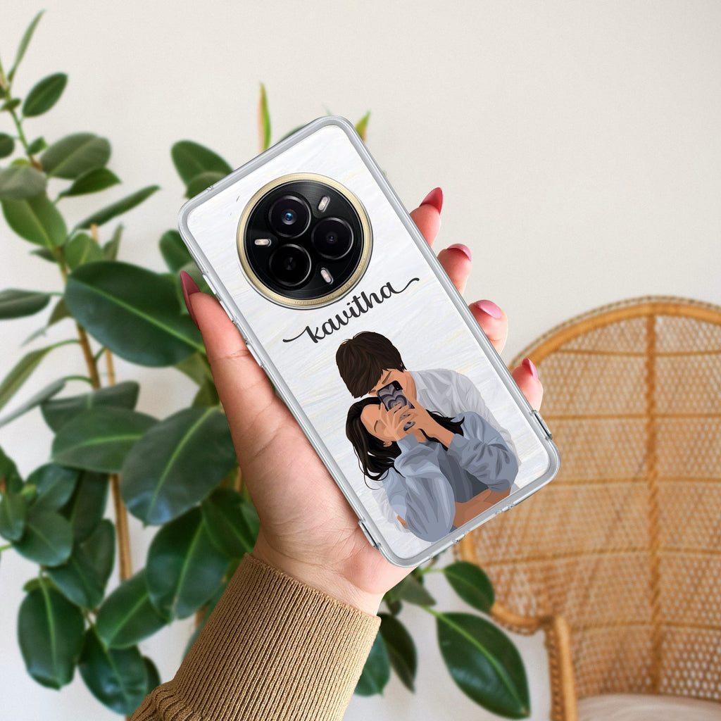 Captured Love Customize Anti Yelllow Case For Realme 14 Pro Plus 5G