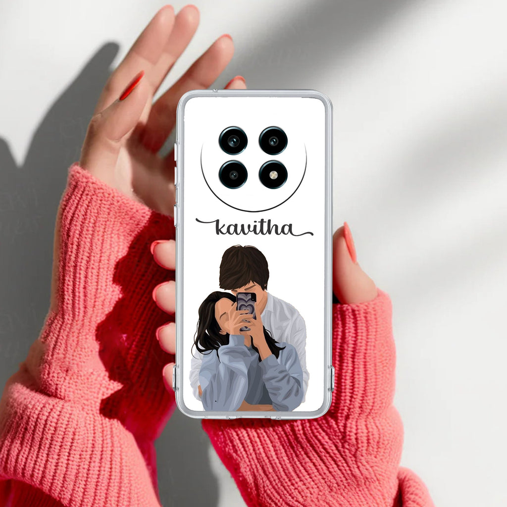 Captured Love Customize Anti Yelllow Case For Realme 14 Pro Lite 5G