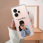Captured Love Customize Transparent Silicon Case For Realme/Narzo - ShopOnCliQ