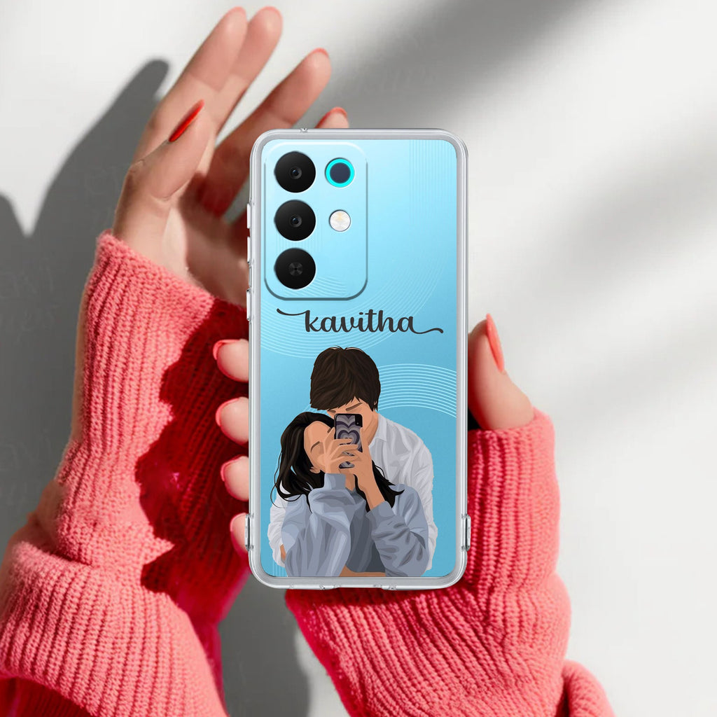 Captured Love Customize Anti Yelllow Case For Realme 15X 5G