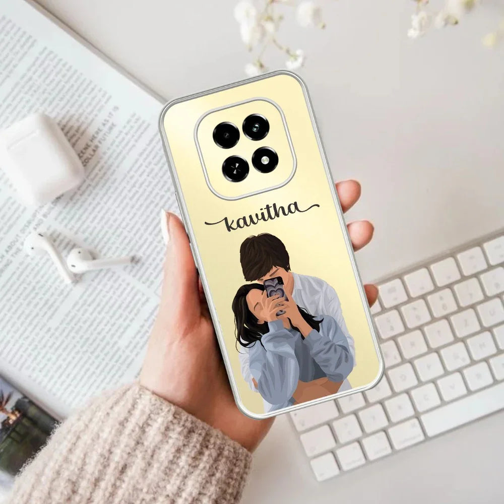 Captured Love Customize Transparent Silicon Case For Realme/Narzo - ShopOnCliQ