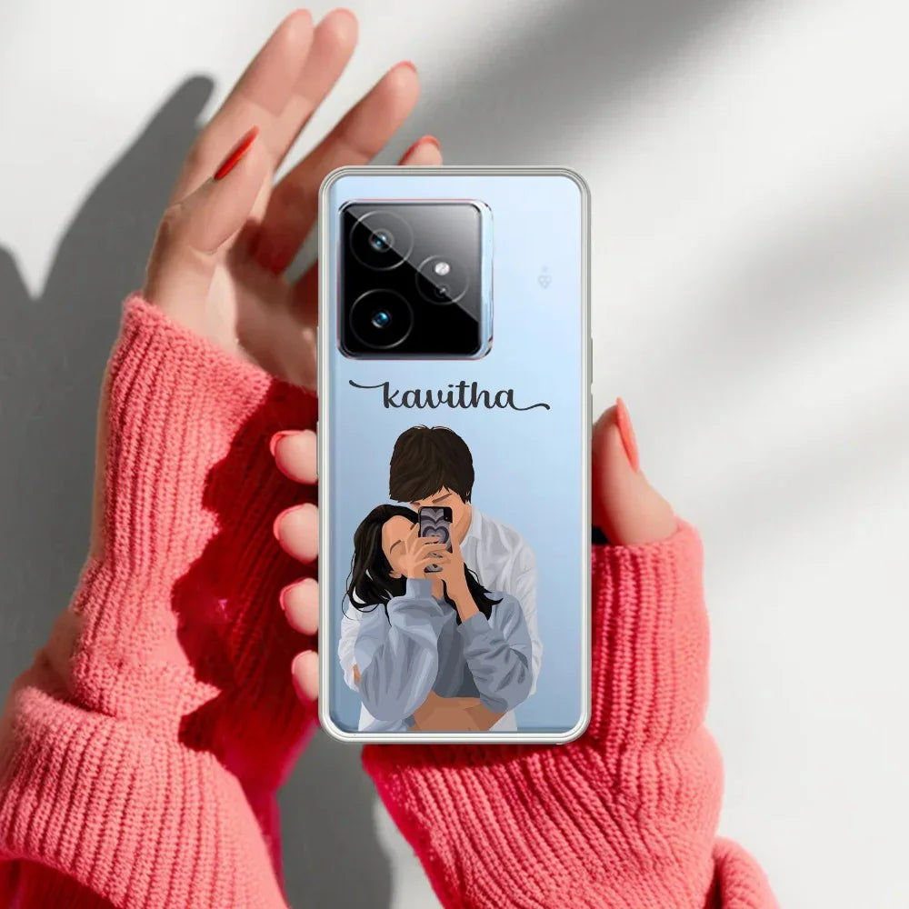 Captured Love Customize Transparent Silicon Case For Realme/Narzo - ShopOnCliQ