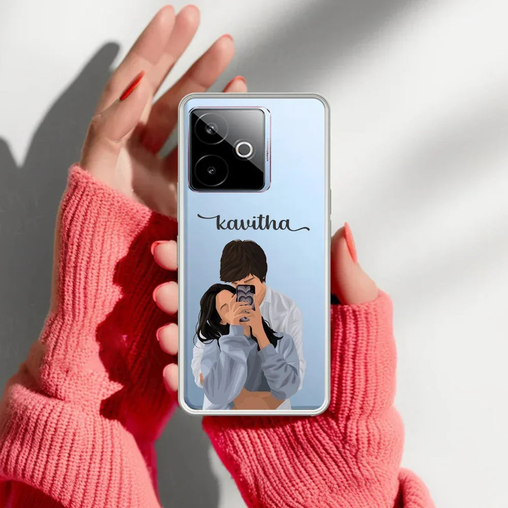 Captured Love Customize Transparent Silicon Case For Realme/Narzo - ShopOnCliQ
