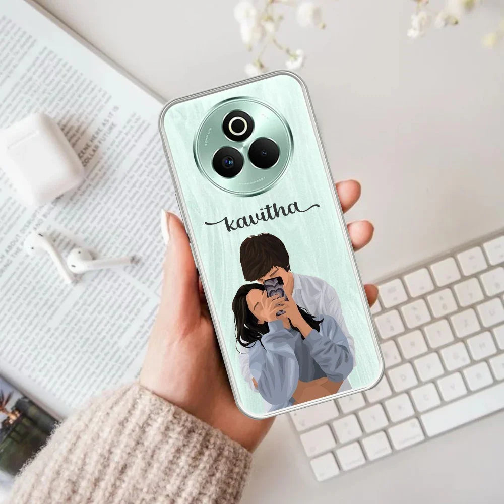 Captured Love Customize Transparent Silicon Case For Realme/Narzo - ShopOnCliQ