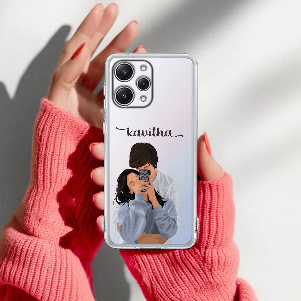 Captured Love Customize Transparent Silicon Case For Redmi/Xiaomi
