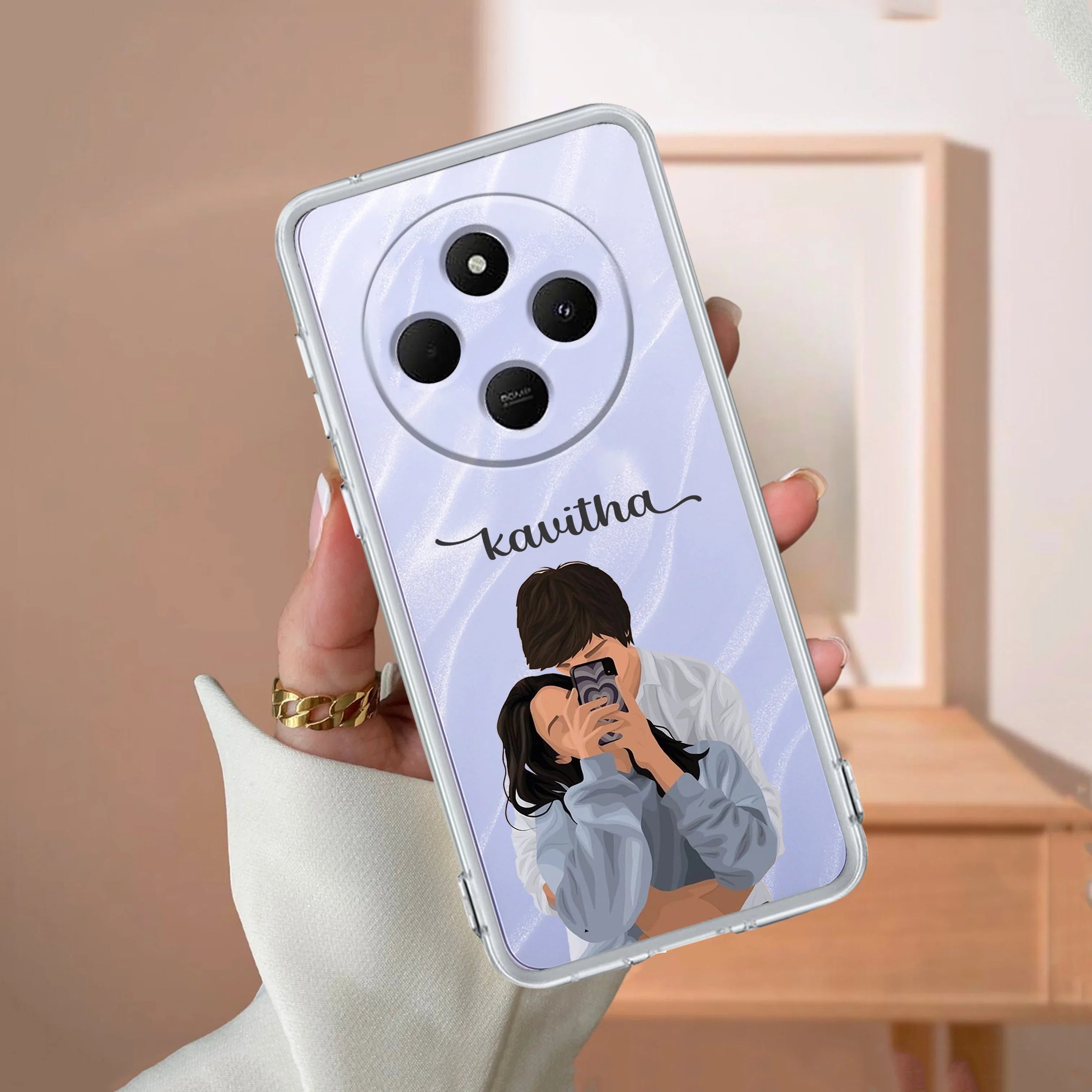 Captured Love Customize Transparent Silicon Case For Poco - ShopOnCliQ