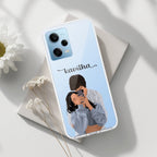 Captured Love Customize Transparent Silicon Case For Redmi Note 12 5G