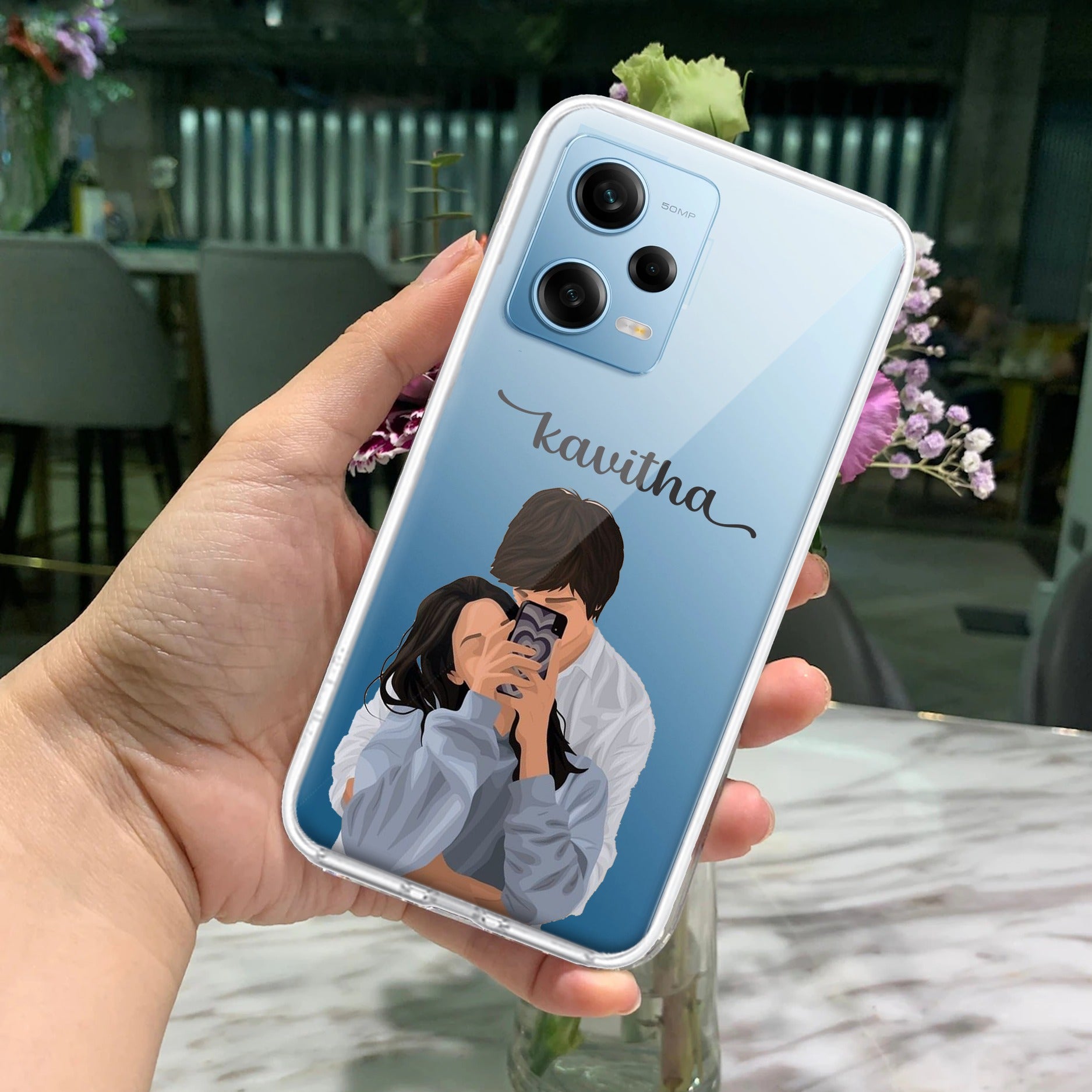 Captured Love Customize Transparent Silicon Case For Redmi/Xiaomi