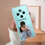 Captured Love Customize Transparent Silicon Case For Vivo