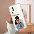 Captured Love Customize Transparent Silicon Case For Vivo