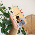 Captured Love Customize Transparent Silicon Case For Vivo Y27 4G
