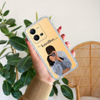 Captured Love Customize Transparent Silicon Case For Vivo