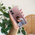 Captured Love Customize Transparent Silicon Case For Vivo V29 5G