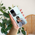 Captured Love Customize Transparent Silicon Case For Vivo