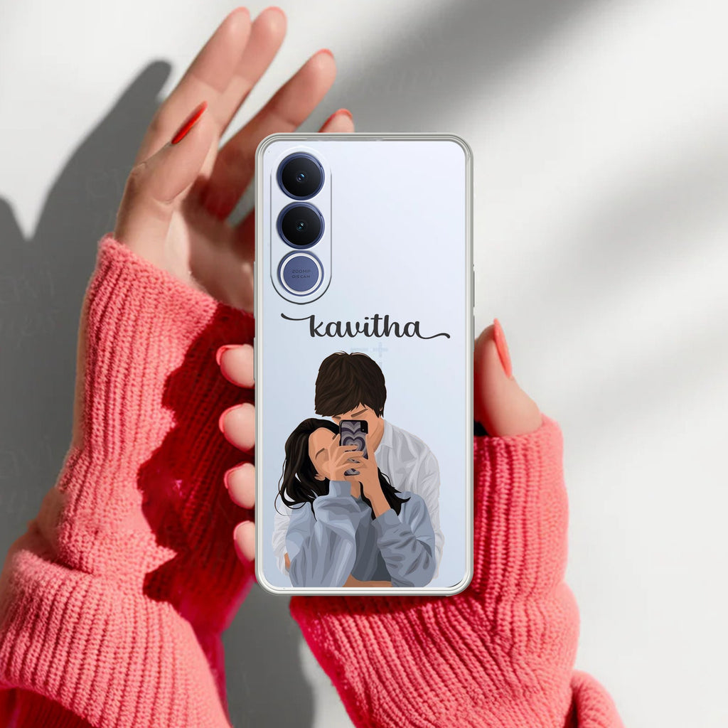 Captured Love Customize Anti Yellow Case For Vivo V70 FE 5G