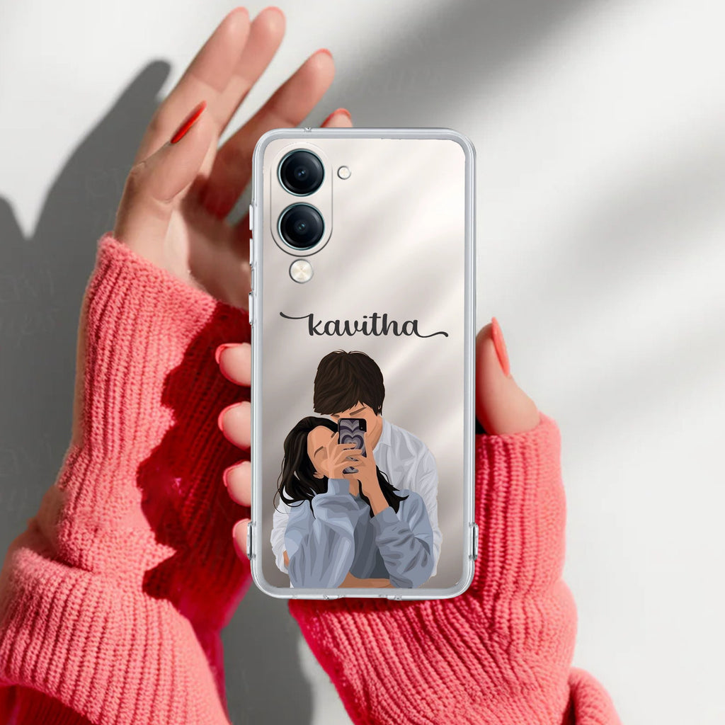 Captured Love Customize Anti Yellow Case For Vivo T4 Lite 5G