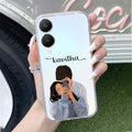 Captured Love Customize Transparent Silicon Case For Vivo Y28 5G