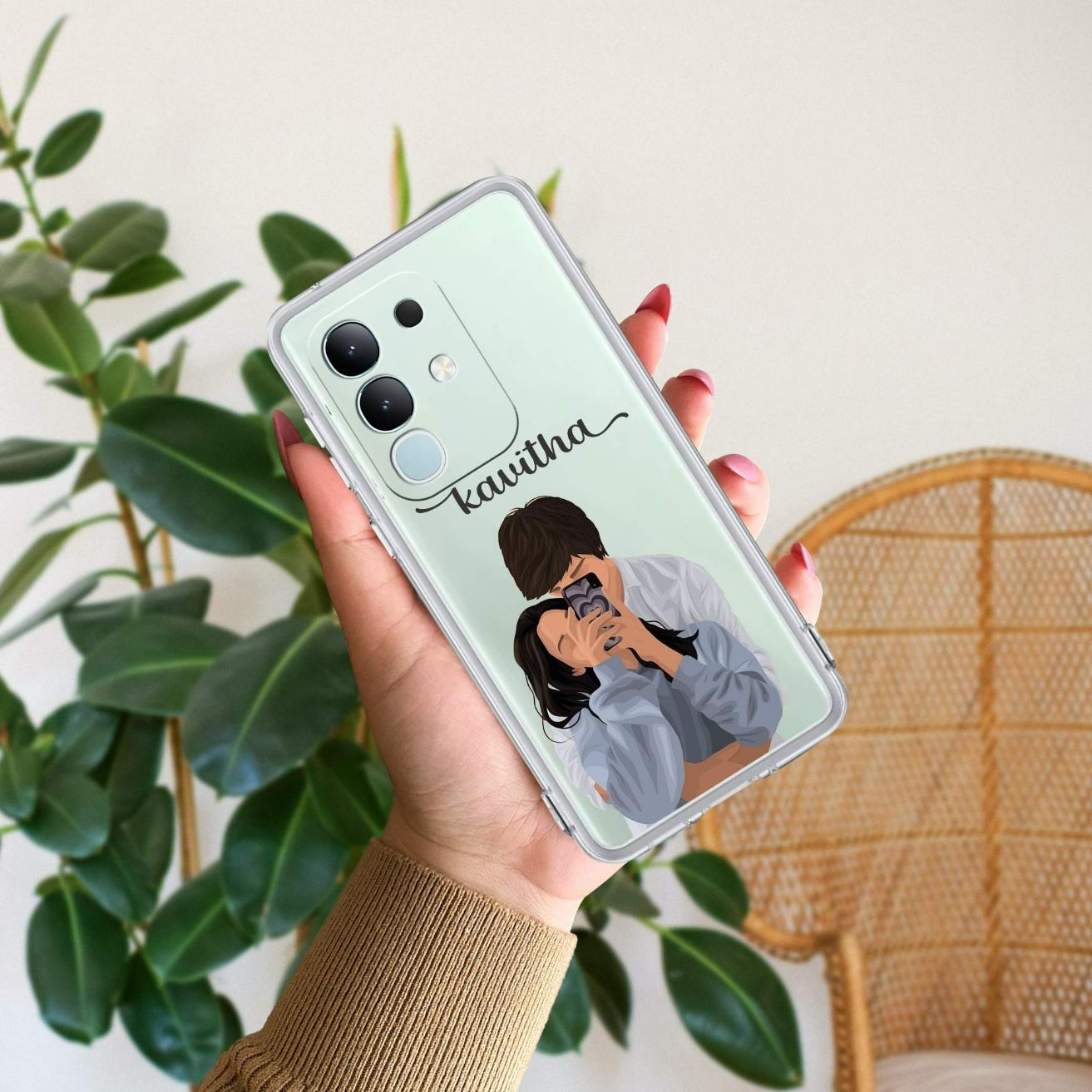 Captured Love Customize Anti Yellow Case For Vivo Y31 Pro 5G