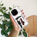 Caring Couple Customize Transparent Silicon Case For iQOO 12 5G