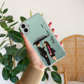 Caring Couple Customize Transparent Silicon Case For CMF Nothing Phone 1 5G