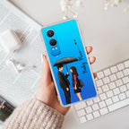 Caring Couple Customize Transparent Silicon Case For OnePlus Nord CE 4 Lite 5G
