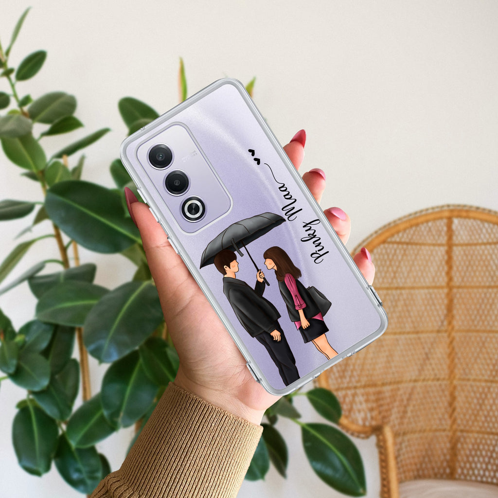 Caring Couple Customize Anti Yellow Case For Oppo A3 Pro 5G