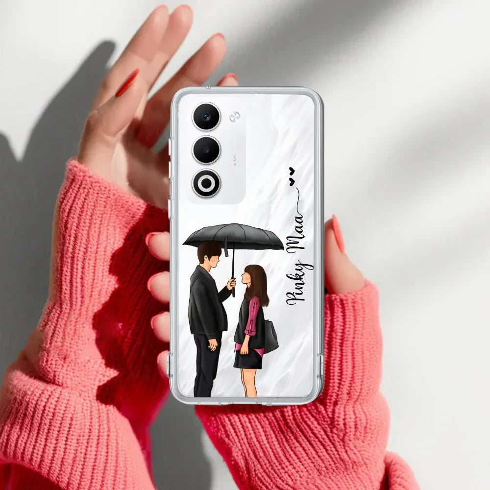 Caring Couple Customize Transparent Silicon Case For Oppo - ShopOnCliQ