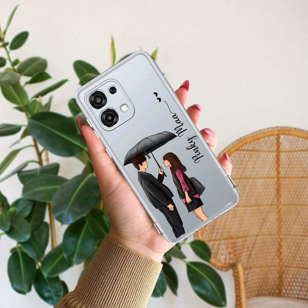 Caring Couple Customize Anti Yellow Case For Oppo F31 5G