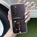 Caring Couple Customize Anti Yellow Case For Oppo Reno 12 Pro 5G