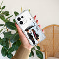 Caring Couple Customize Transparent Silicon Case For Oppo Reno 16C 5G