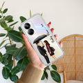 Caring Couple Customize Anti Yelllow Case For Realme 10 Pro Plus 5G